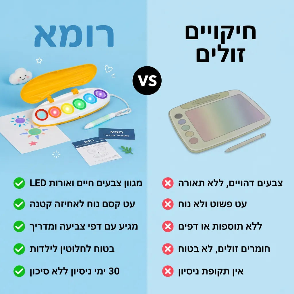 פלטת צבעי הקסם