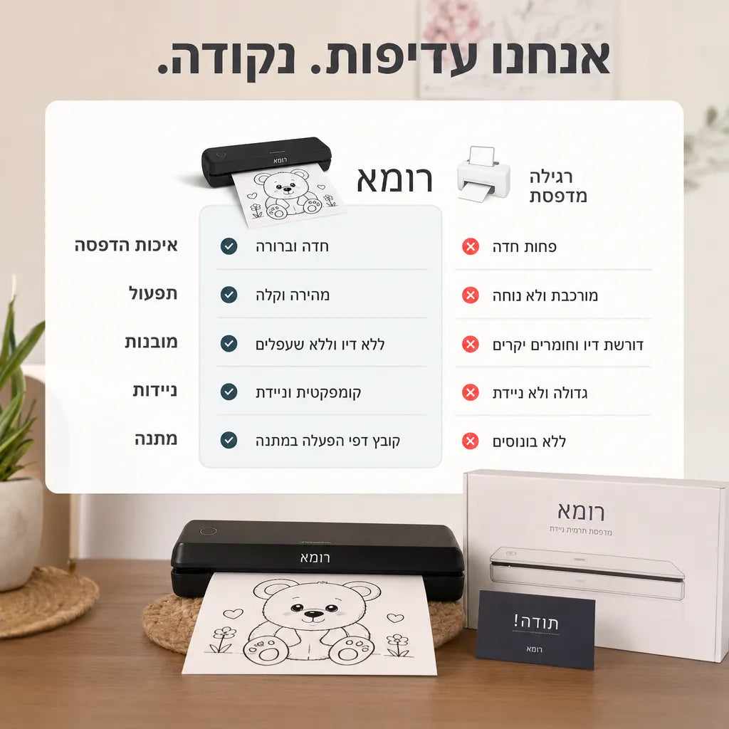 מדפסת תרמית דגם MT789A Pro