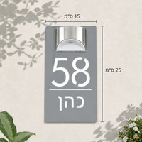 אפור