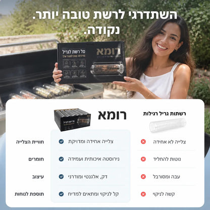 רשת גריל מנירוסטה