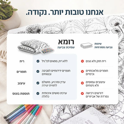 שמיכת צביעה רומא