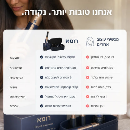 רומא® Airstyler 6-ב-1