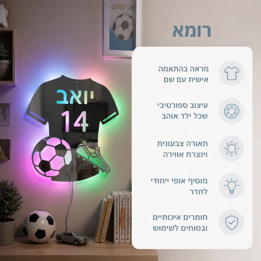 מראה מעוצבת בהתאמה אישית